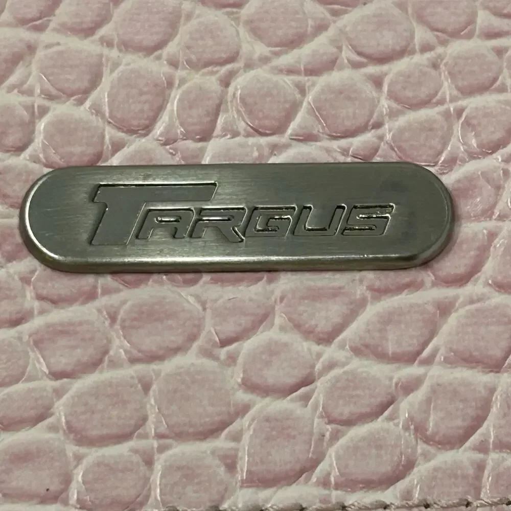 Targus Laptop Computer/Hand Bag Faux Snakeskin Light Pink Office Professional